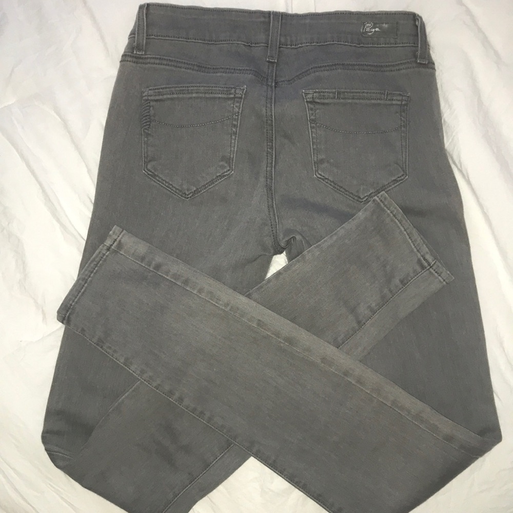 PAIGE Premium Denim Gray Vintage Jegging